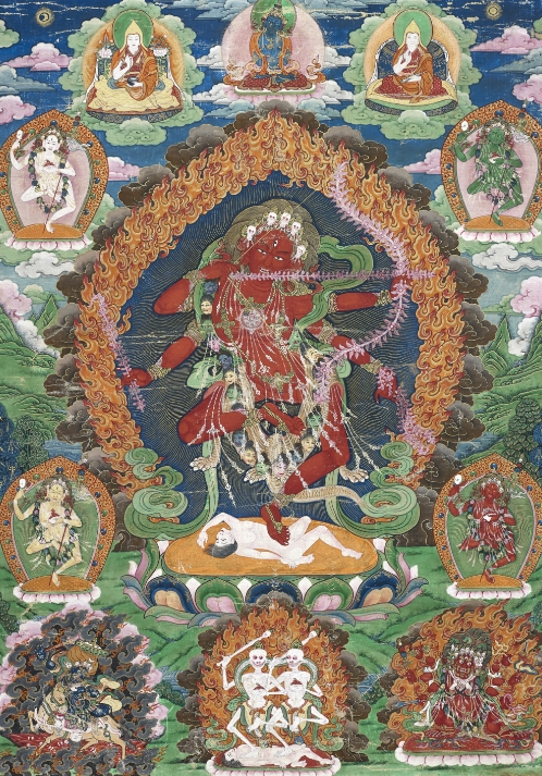 A thangka of Kurukulla